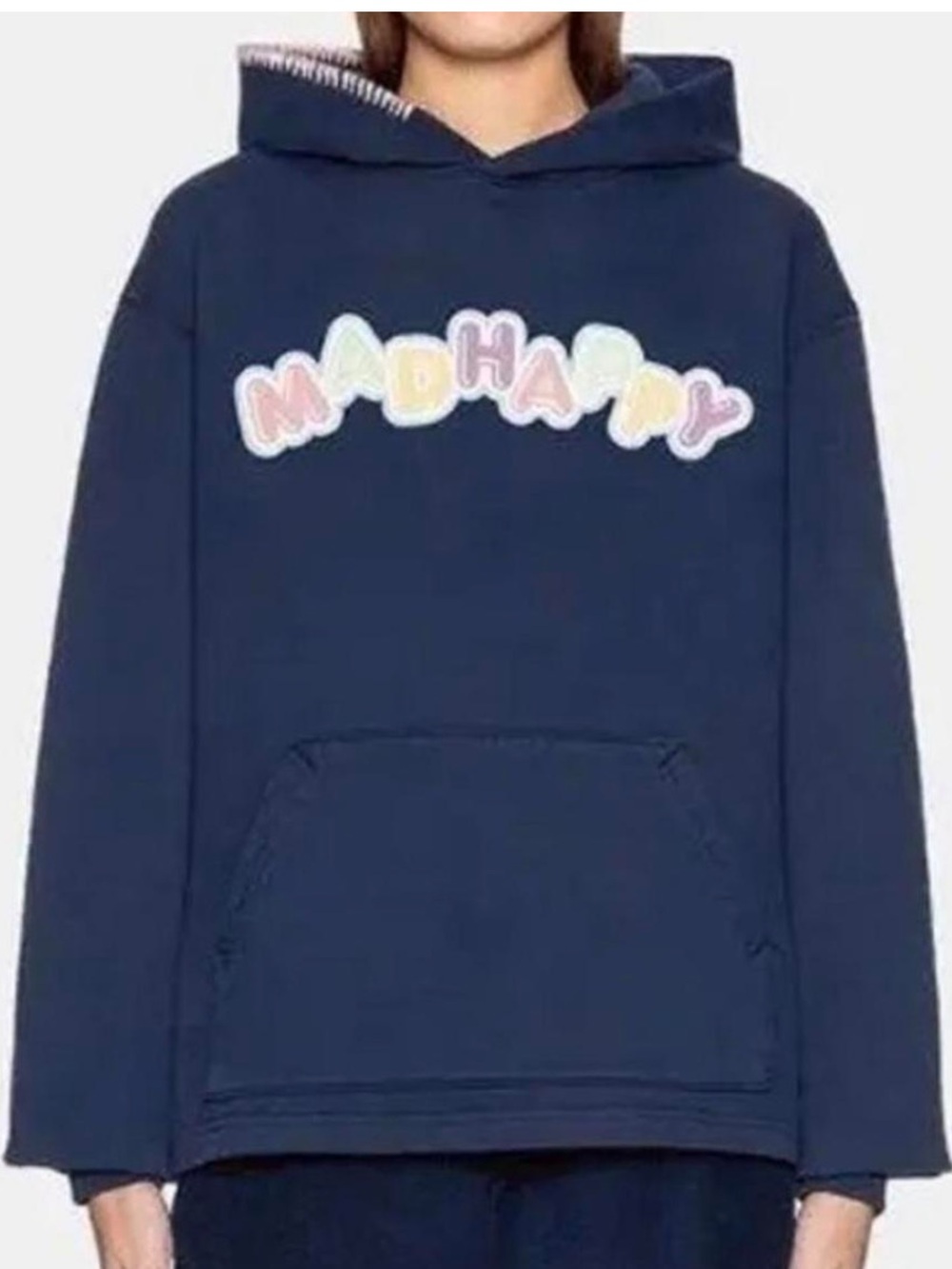 Madhappy Navy Hoodie Size Large